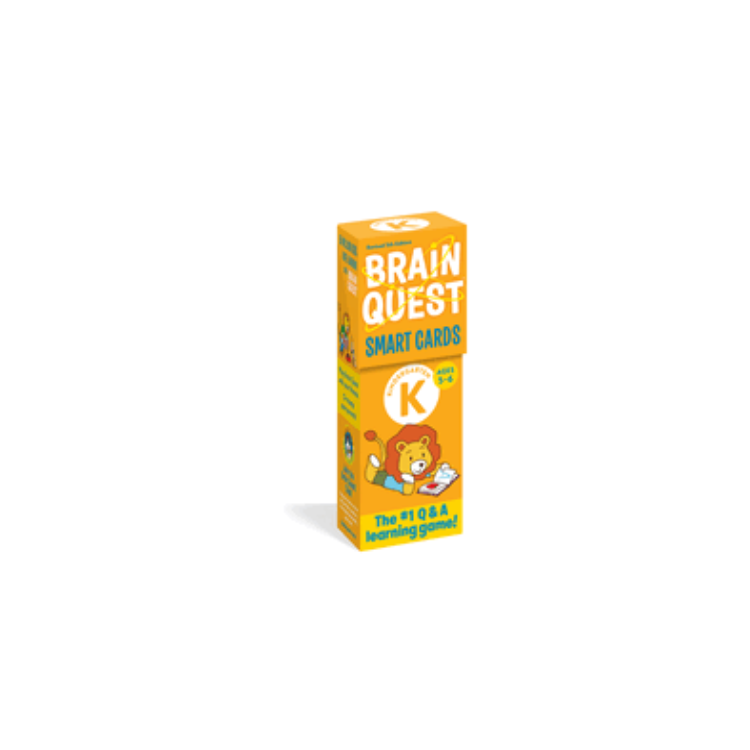 Brain Quest Kindergarten Smart Cards Revised 5th Edition, 9781523517251