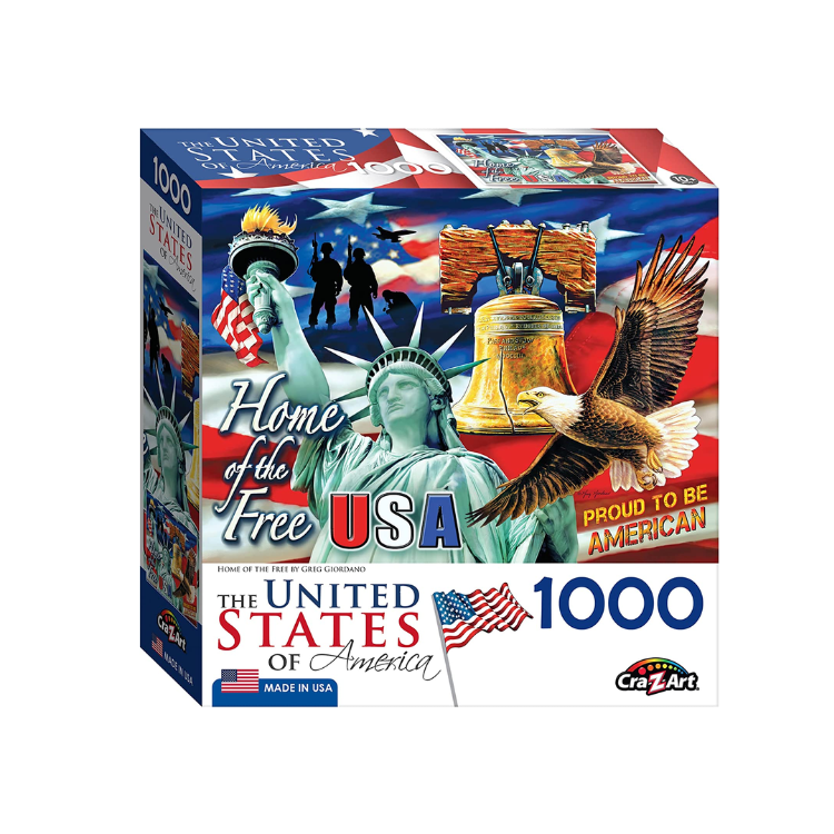 Home Of The Free 1,000 PC Puzzle, 4895145421720