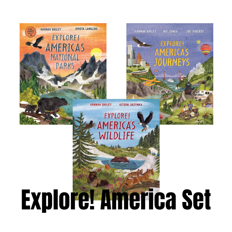 Explore! America 3 Book Set (Hardback), EA3BkSet