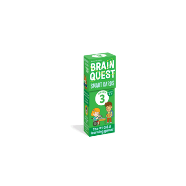 Brain Quest 3rd Grade Smart Cards Revised 5th Edition, 9781523517282