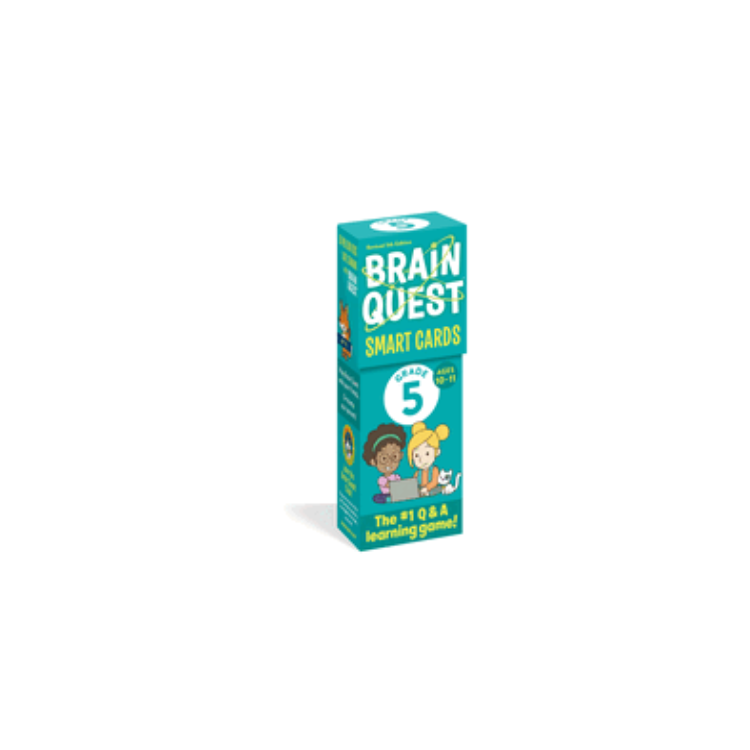 Brain Quest 5th Grade Smart Cards Revised 5th Edition, 9781523517305