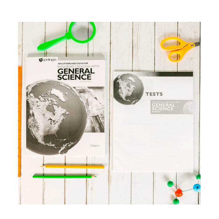 Apologia General Science Solutions and Tests Manual 3rd Ed, 9781946506283
