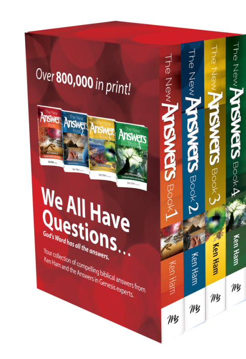 MasterBooks 4 Volume Answers Book Box Set, MK819-9