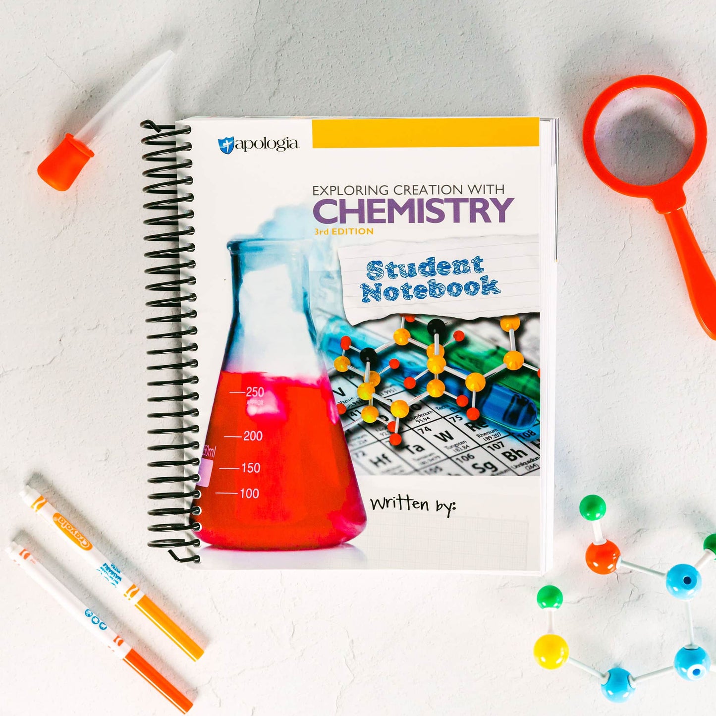 Apologia’s Exploring Creation with Chemistry, Student Notebook, 9781940110417