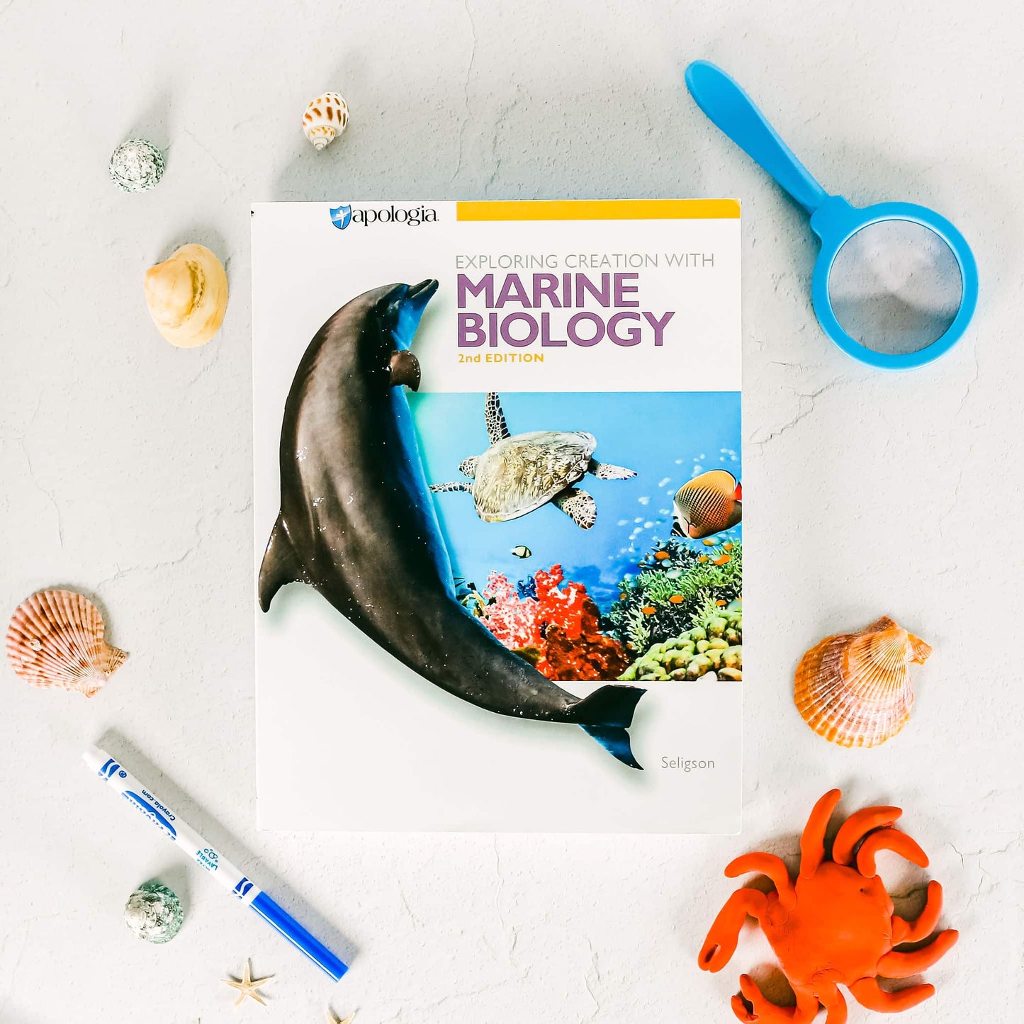 Apologia’s Exploring Creation with Marine Biology, Textbook, 2nd edition, 9781946506610