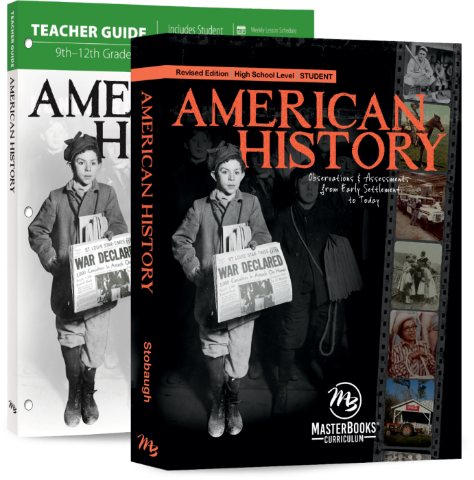 MasterBooks American History Set (Revised), M239-4-SET
