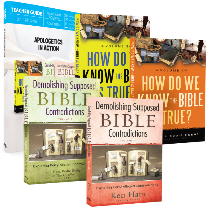 MasterBooks Apologetics in Action (Curriculum Pack), M8489SET