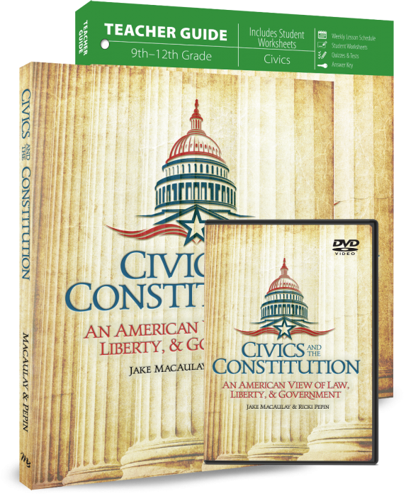 MasterBooks Civics and the Constitution (Curriculum Pack), MB186-1-SET