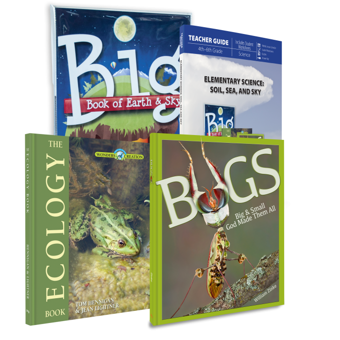 MasterBooks Elementary Science: Soil, Sea, & Sky (Curriculum Pack), M031-4-SET