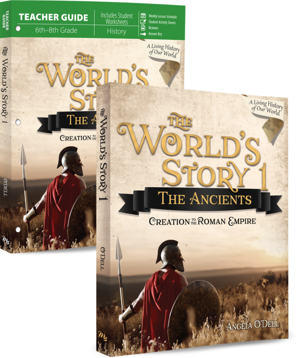 MasterBooks The World's Story 1: The Ancients Set, M135-9-SET