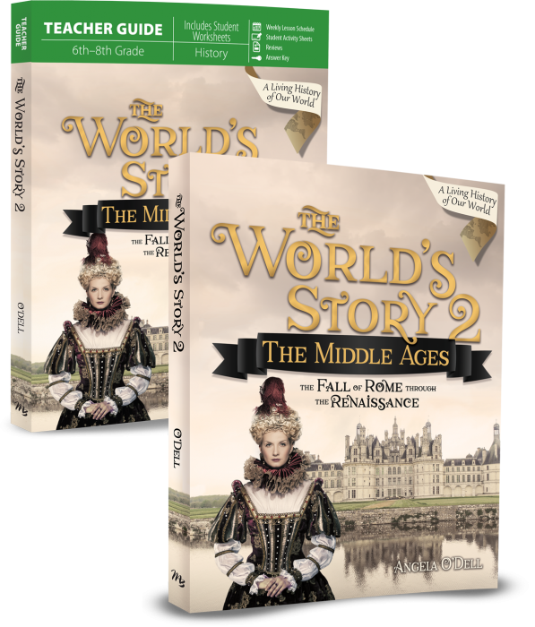 Masterbooks The World's Story 2: The Middle Ages Set, M139-7-SET