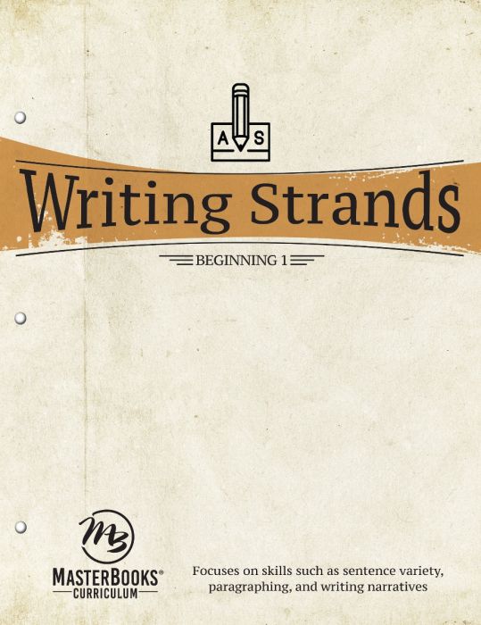 MasterBooks Writing Strands: Beginning 1, M018-5