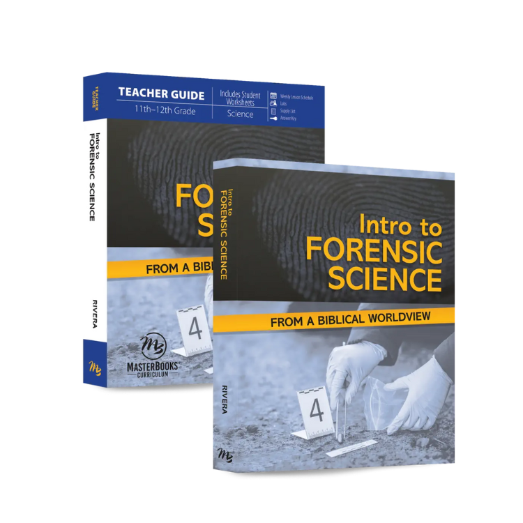 MasterBooks Intro to Forensic Science Set, 9781683442431 – Wholesome Family