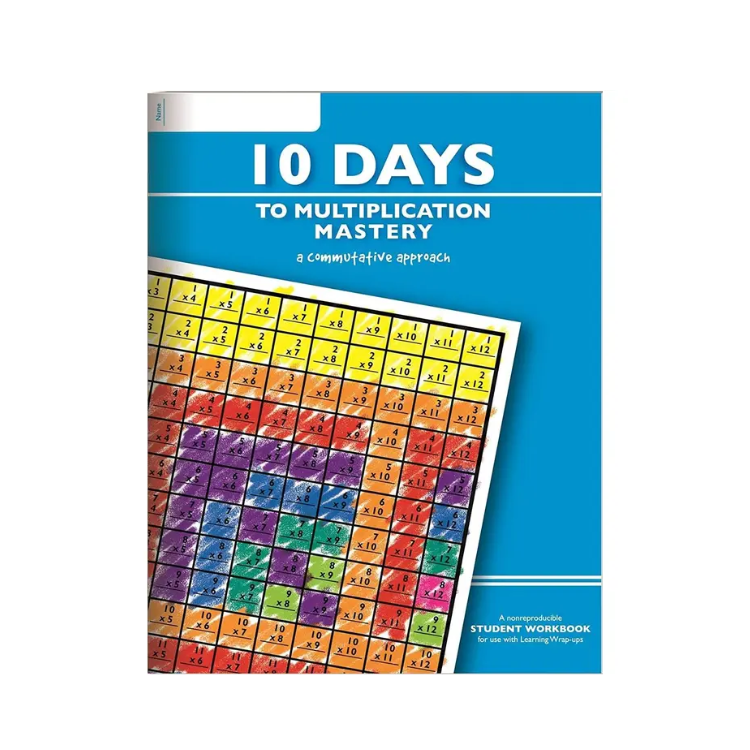 Learning Wrap Ups 10 Days To Multiplication & Division Mastery Set, LWUM&D2