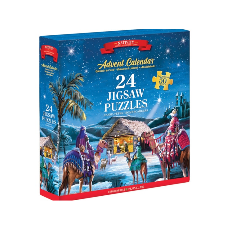 Eurographics Nativity Advent Puzzle, 628136659185