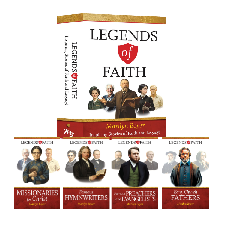 MasterBooks Legends of Faith (4-Book Box Set)