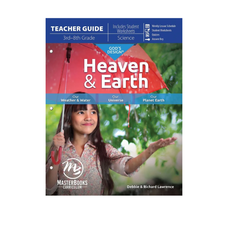 MasterBooks God's Design for Heaven & Earth (Teacher Guide/Student Worksheets), 9781683441304