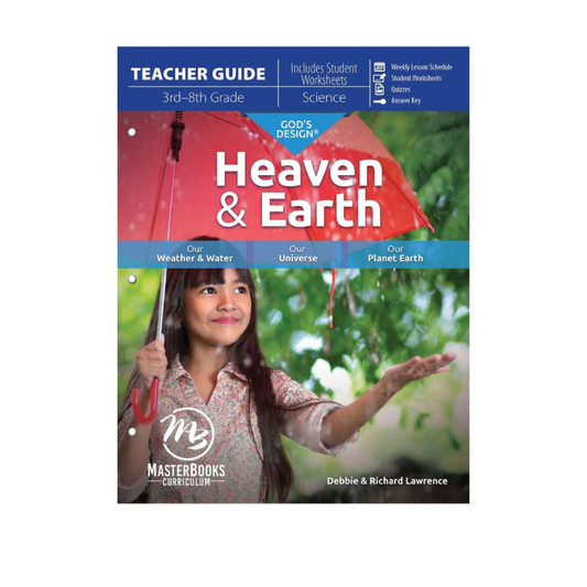 MasterBooks God's Design for Heaven & Earth (Teacher Guide/Student Worksheets), 9781683441304