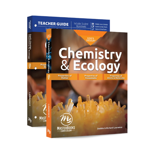 MasterBooks God's Design for Chemistry & Ecology Set, M142-7-SET