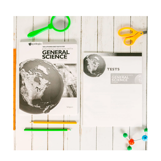 Apologia General Science Solutions and Tests Manual 3rd Ed, 9781946506283