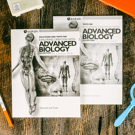 Apologia’s Exploring Creation with Advanced Biology: The Human Body, 2nd Edition Solutions Manual, 9781935495970
