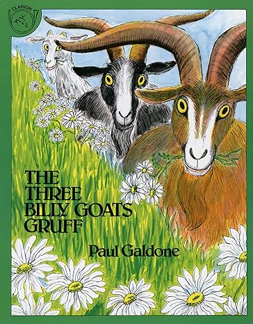 The Three Billy Goats Gruff (Paul Galdone Nursery Classic), 9780899190358