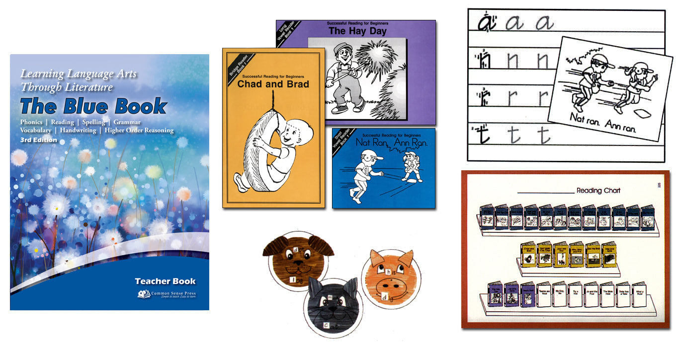 LLATL THE BLUE BOOK 1st Grade Complete Program-Common Sense Press, LBlueBox3