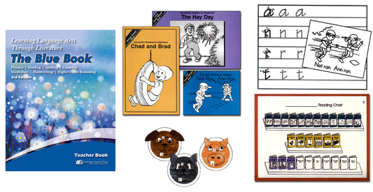 LLATL THE BLUE BOOK 1st Grade Complete Program-Common Sense Press, LBlueBox3