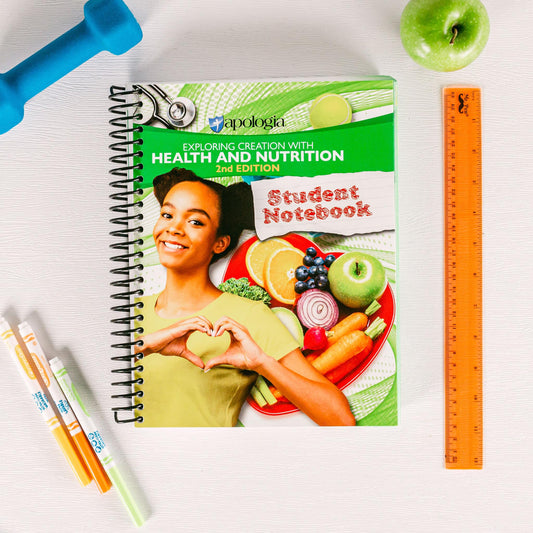 Apologia’s Exploring Creation with Health and Nutrition, Student Notebook, 2nd Edition, 9781946506870