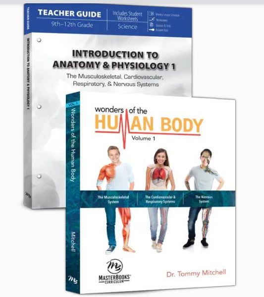 MasterBooks Introduction to Anatomy & Physiology 1 (Curriculum Pack), M310-0-SET