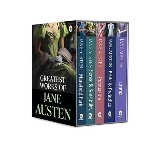 Greatest Works of Jane Austen (Set of 5 Books), 9789388810517