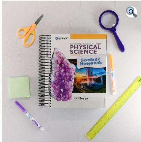 Apologia Exploring Creation with Physical Science, 4th Edition Student Notebook, 9781940110509