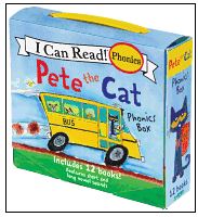 Pete the Cat 12-Book Phonics Fun!: Includes 12 Mini-Books (My First I Can Read), 9780062404527