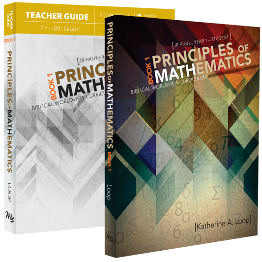 MasterBooks Principles of Mathematics Book 1 Set, M914-1-SET