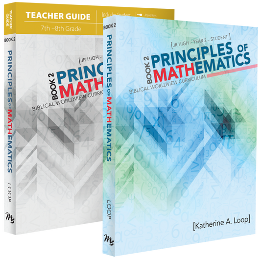 MasterBooks Principles of Mathematics Book 2 Set, M915-8-SET