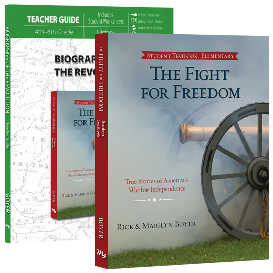MasterBooks Biographies of the Revolution Set, 9780890519424