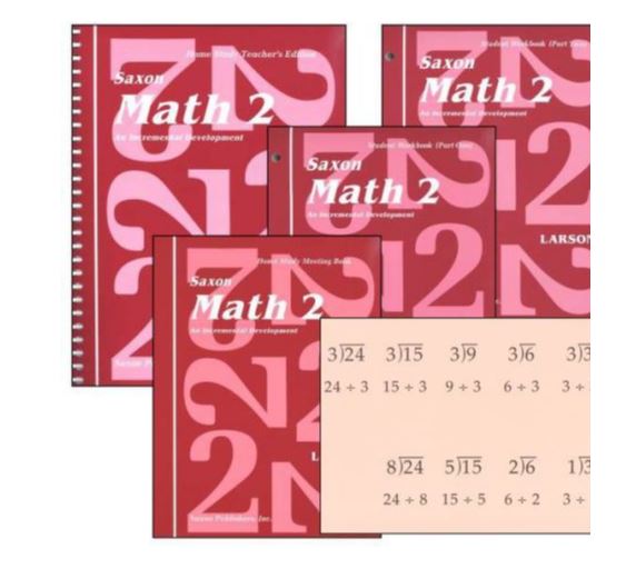 Saxon Math 2 Home Study Kit, 9781565770195