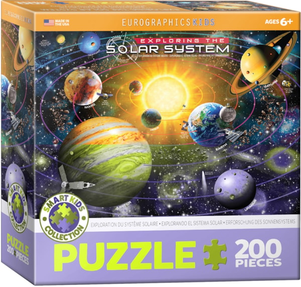 Eurographics Exploring The Solar System, 200-Piece Puzzle, 6200-5486