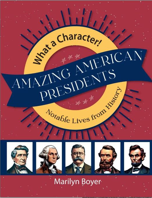 MasterBooks What a Character! Amazing American Presidents, 9781683443674