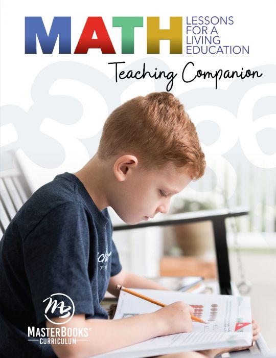 MasterBooks Math Lessons for a Living Education: Teaching Companion, M215-8