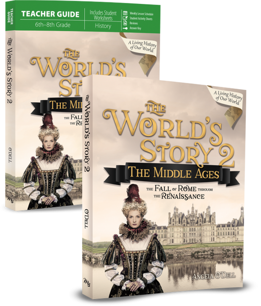 Masterbooks The World's Story 2: The Middle Ages Set, M139-7-SET