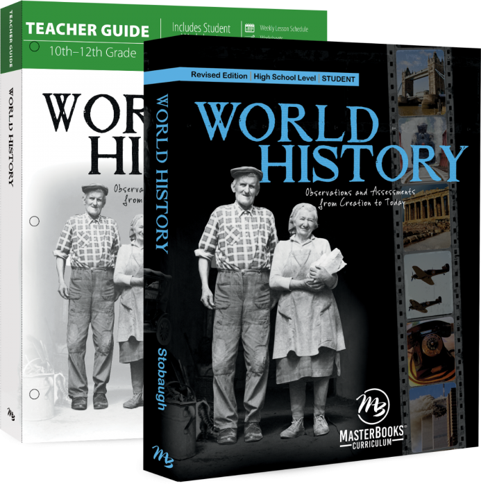 MasterBooks World History Set (Revised), M235-6-SET
